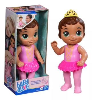 Baby Alive - Boneca Bebê Doce Bailarina Morena