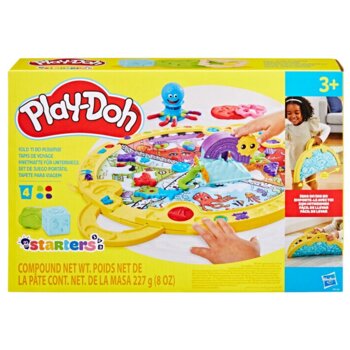 Play Doh - Conjunto de Massinha Tapete de Atividades Fold & Go