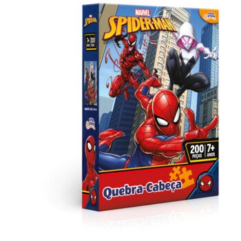 Toyster - Quebra-cabeça Marvel 200 Peças Homem Aranha