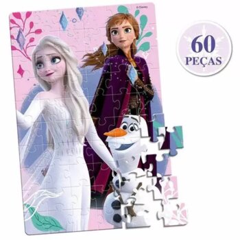 Toyster - Quebra Cabeça de 60 Peças Frozen