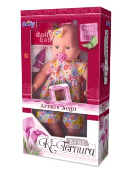 Nova Toys - Boneca Bebê Ki-Ternura Branca