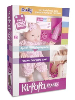 Nova Toys - Boneca Ki-Fofa Frases