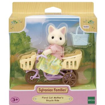 Sylvanian Families - Passeio Bicicleta Mamãe Gato