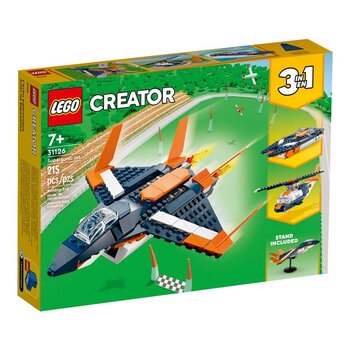 Lego Creator 3 em 1 - Jato Supersônico