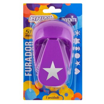 BRW - Furador de EVA 51mm Roxo Estrela