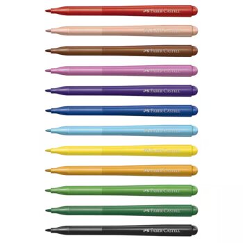 Faber Castell - Canetinha Vai e Vem 12 Cores