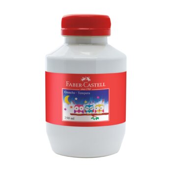 Faber Castell - Tinta Guache Branco 250ml