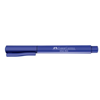 Faber Castell - Caneta Ponta Porosa Fine Pen 0.4mm Azul