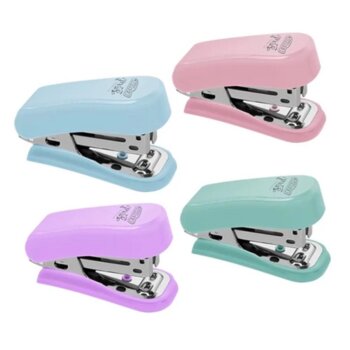 BRW - Mini Grampeador Tons Pastel p/ 20 Folhas