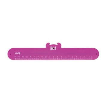 BRW - Régua Silicone Bracelete Boo e Lupi