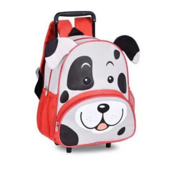 UP - Mochila De Rodinha Média Infantil Cachorro