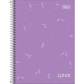 Tilibra - Caderno 1 Matéria Lunix 80Fls.