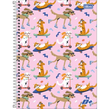 Tilibra - Caderno 1 Matéria D+ Feminino 96Fls.