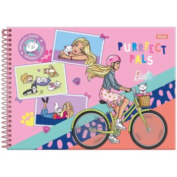 Foroni - Caderno Cartografia e Desenho Barbie 80Fls.