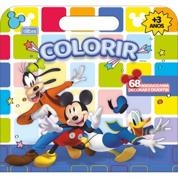 Tilibra - Álbum para Colorir Maleta Mickey 8 Folhas