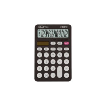 Tilibra - Calculadora de Mesa TC24 Preta