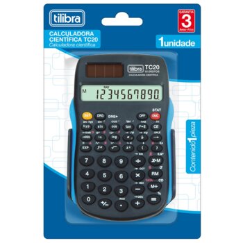 Tilibra - Calculadora Científica 56 Funções TC20 Preta