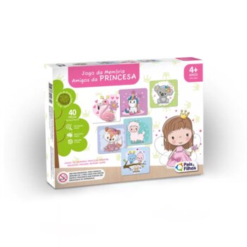 Pais e Filhos - Jogo da Memória Amigos Da Princesa