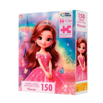 Pais e Filhos - Quebra-Cabeça Princesa 150 peças