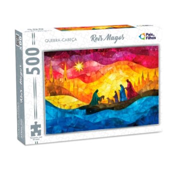 Pais e Filhos - Quebra-Cabeça Reis Magos 500 pçs