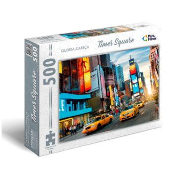 Pais e Filhos - Quebra-Cabeça Times Square 500 pçs