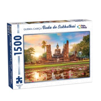 Pais e Filhos - Quebra-Cabeça Buda de Sukhothai 1500 pçs