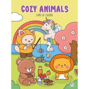 Livro Para Colorir - Cozy Animals