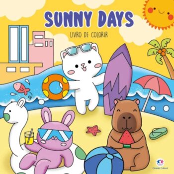 Livro Para Colorir - Sunny Days
