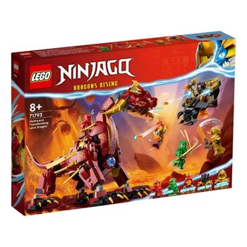 Lego Ninjago - Dragão Heatwave Mutável de Lava