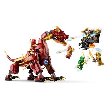 Lego Ninjago - Dragão Heatwave Mutável de Lava